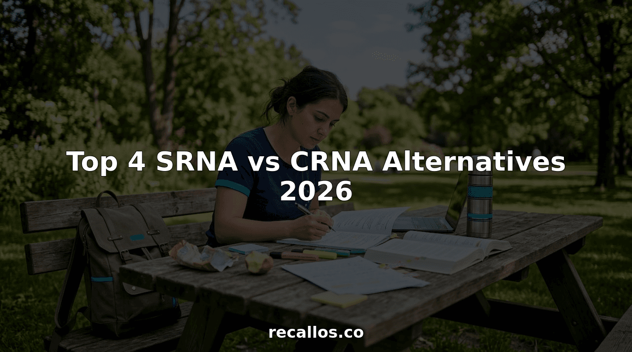 Top 4 SRNA vs CRNA Alternatives 2026