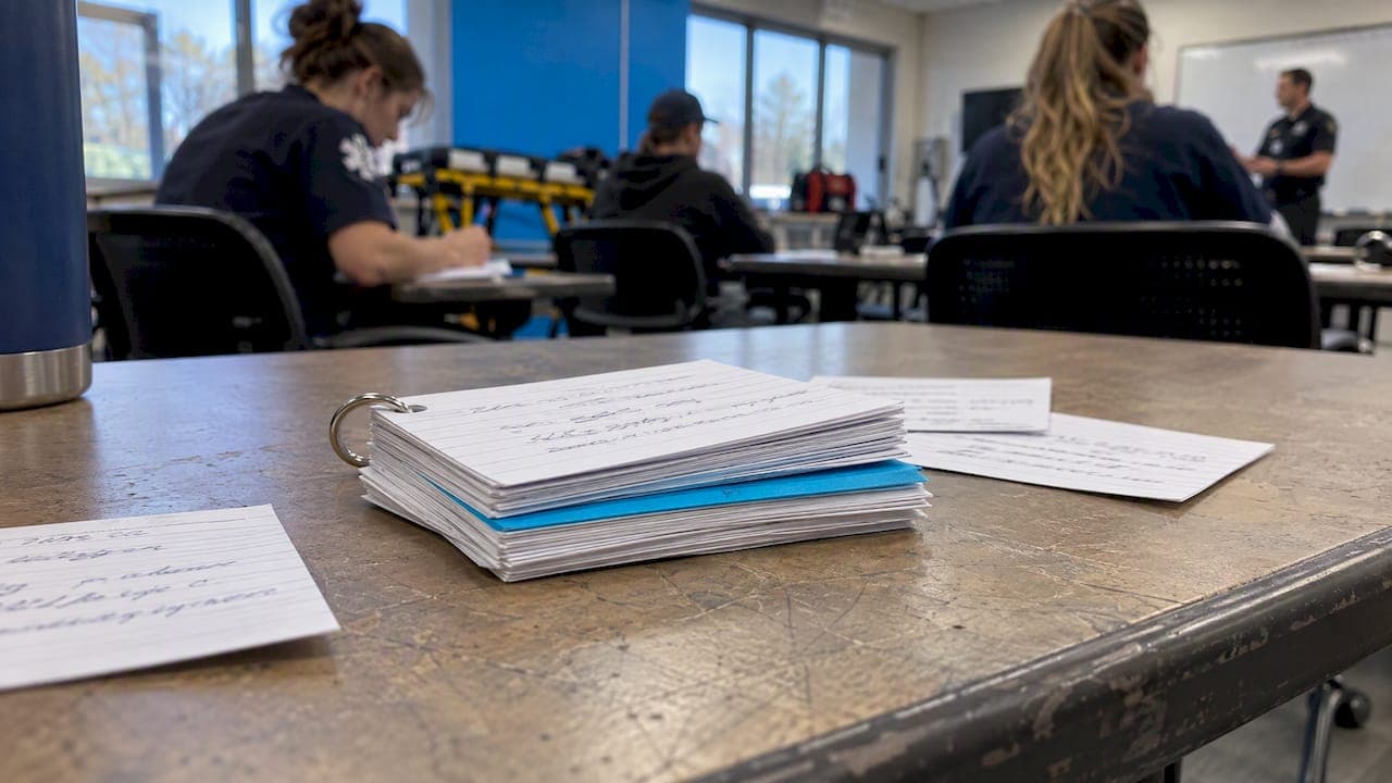 EMT Drug Cards: How to Study Them So They Stick